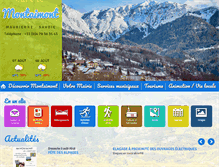 Tablet Screenshot of montaimont.com